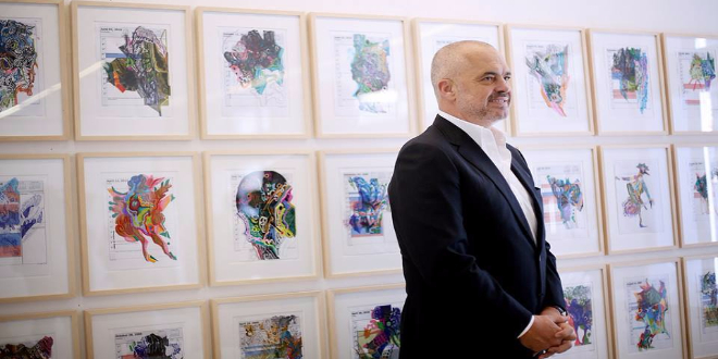 Edi Rama rikthehet në botën e artit: Galeria “Société” në Berlin e përfaqëson si artist ndërkombëtar img 6878