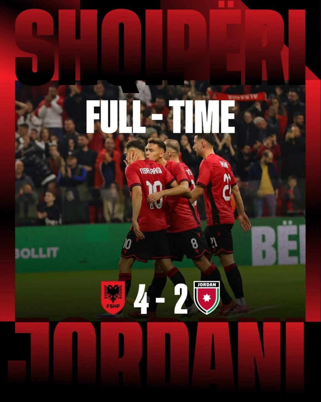 Kuqezinjtë ndezin “Arenën Kombëtare”: Shqipëria triumfon 4-2! img 7108