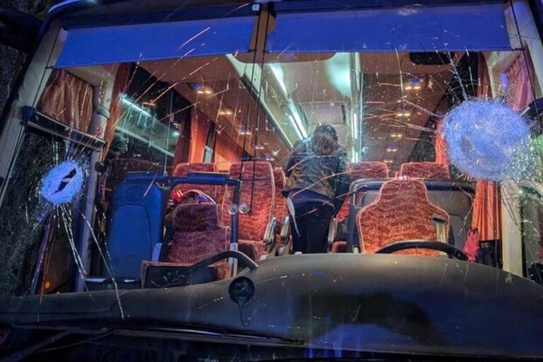 Tragjedi pas ndeshjes së basketbollit në Itali: Shoferi i autobusit të tifozëve humb jetën pas sulmit me gurë img 7314