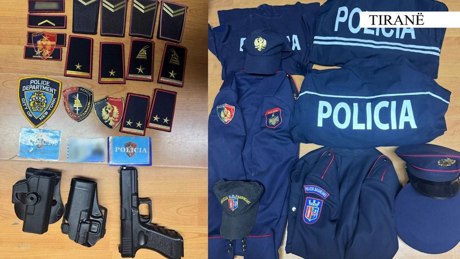 Arrestohet 20-vjeçari në Kamëz, lëvizte me uniformë policie të rreme